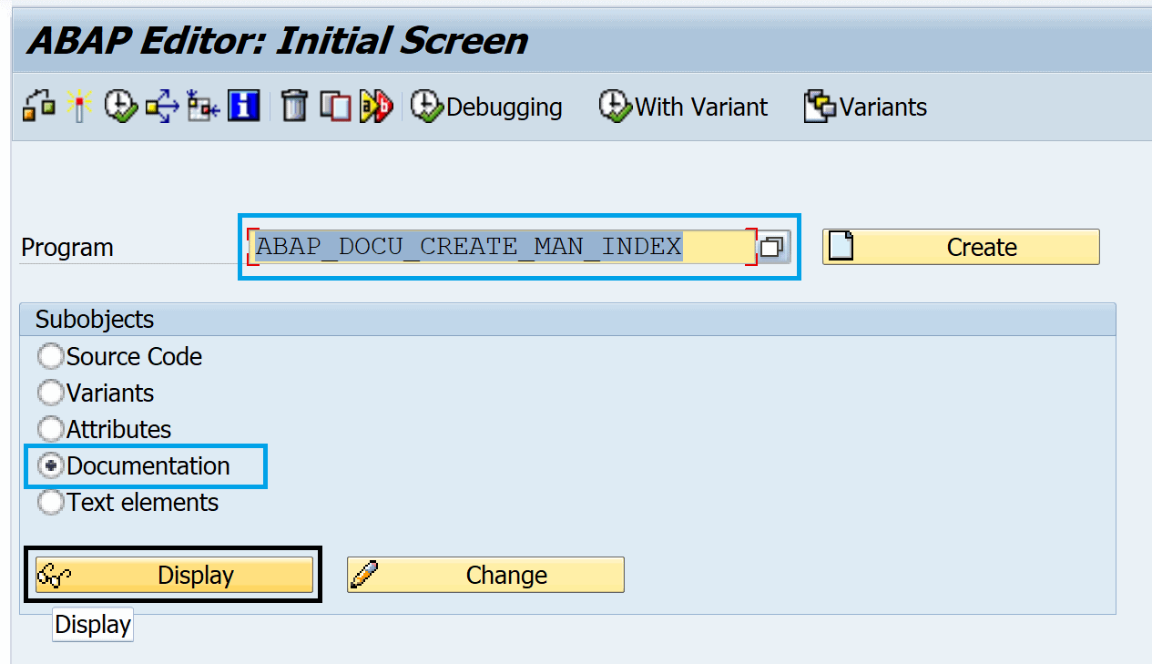 sap-report-documentation-relevant-to-your-system-version